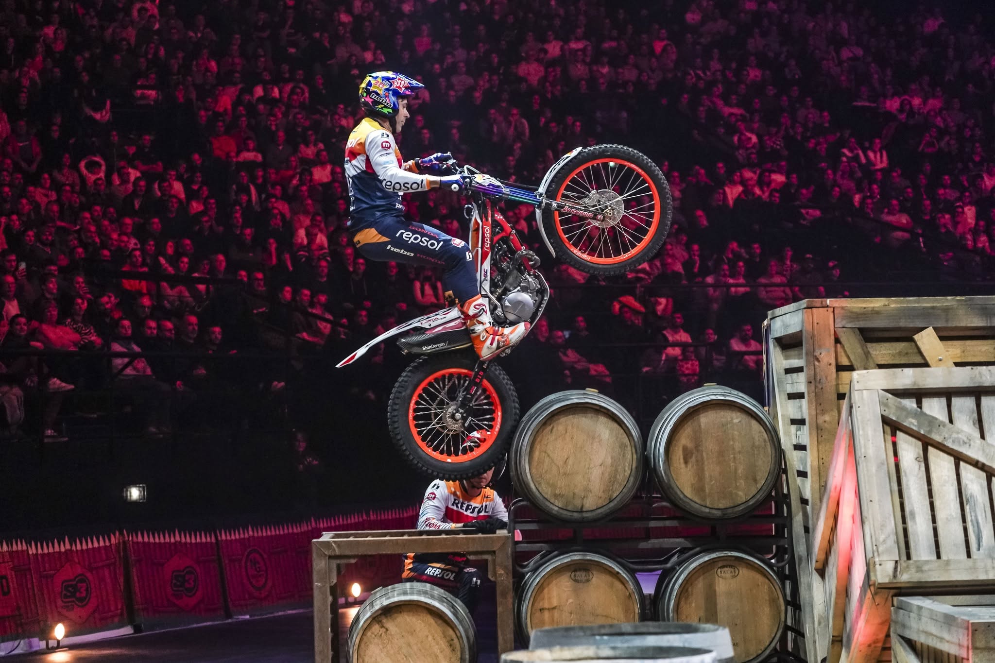 Pilote au Trial Indoor de Toulouse 2026