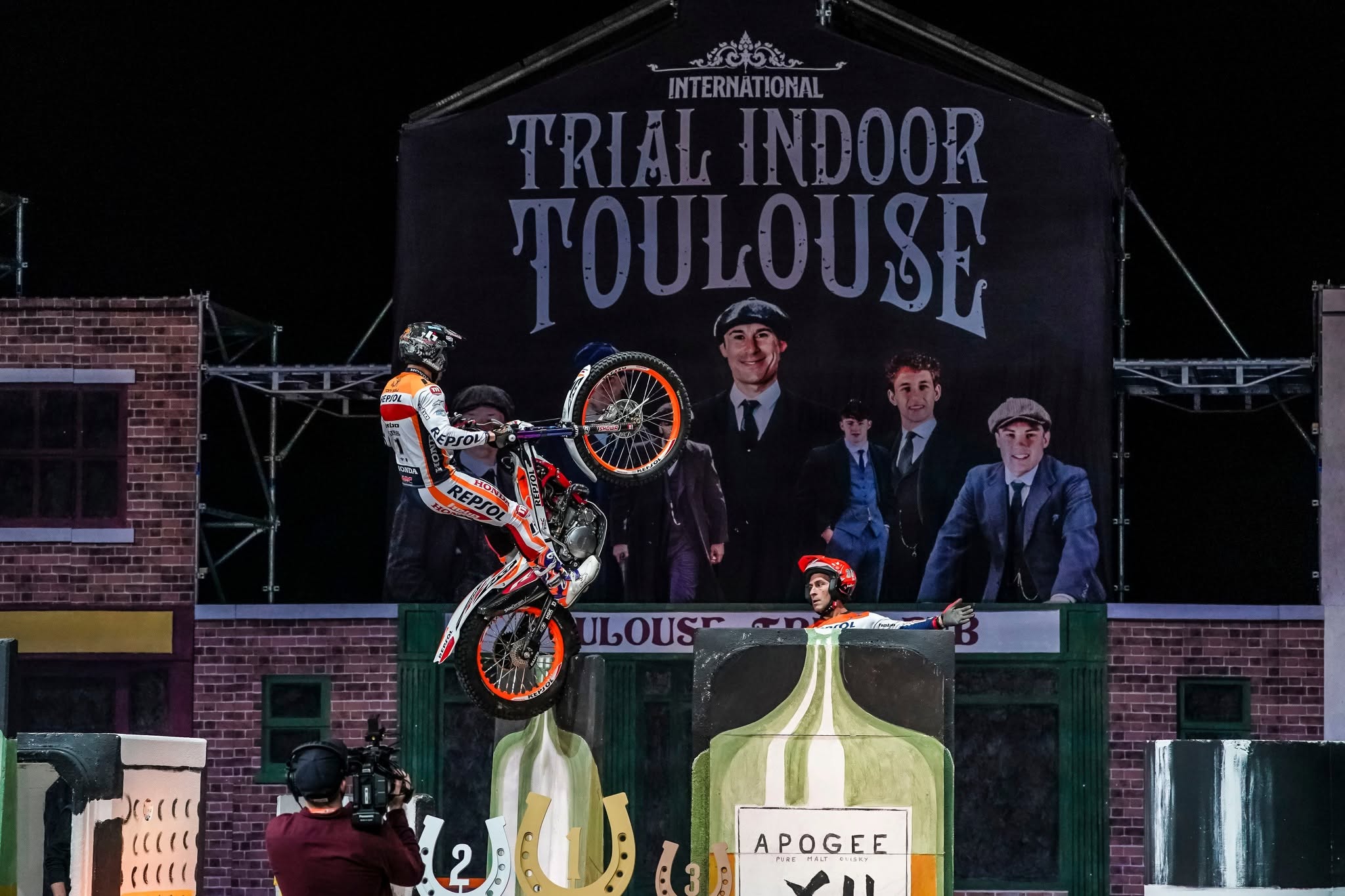 Pilote au Trial Indoor de Toulouse 2024